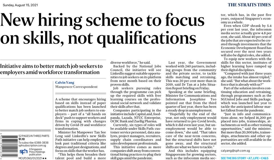 New hiring scheme to focus on skills, not&nbsp;qualifications
