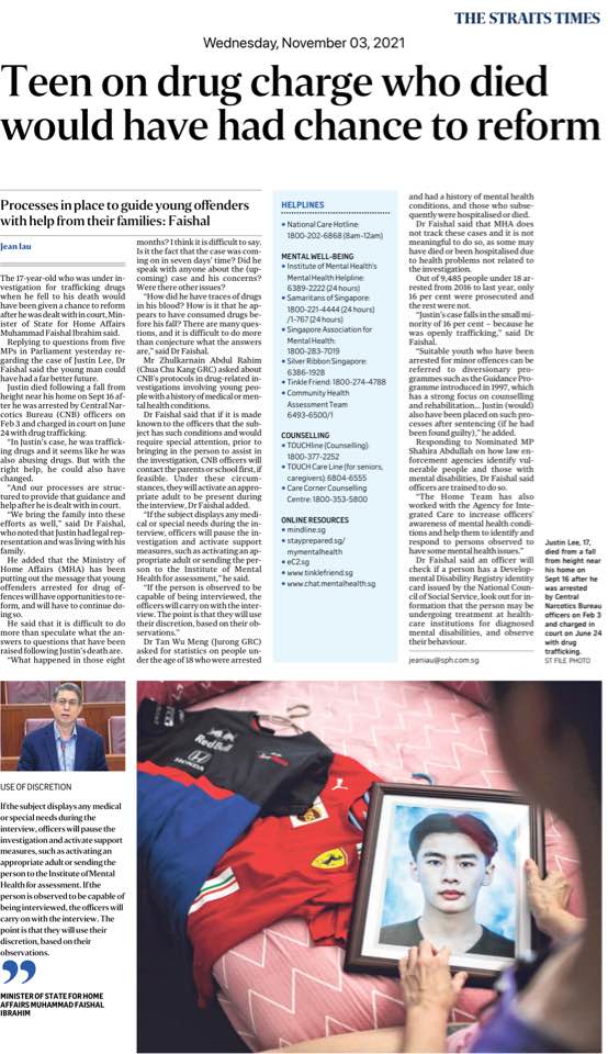 Teen on drug charge who died would have had chance to&nbsp;reform